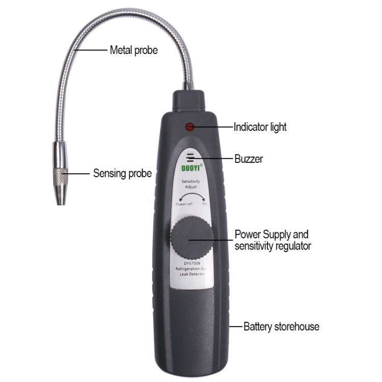 DUOYI DY5750B Car Air Conditioner Leak Detector