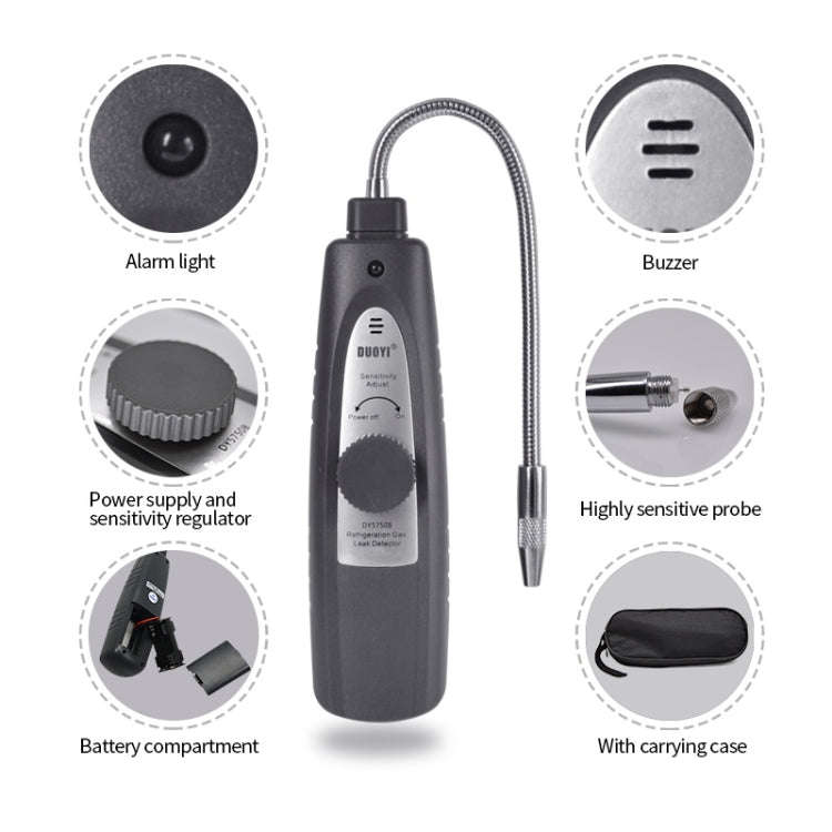 DUOYI DY5750B Car Air Conditioner Leak Detector