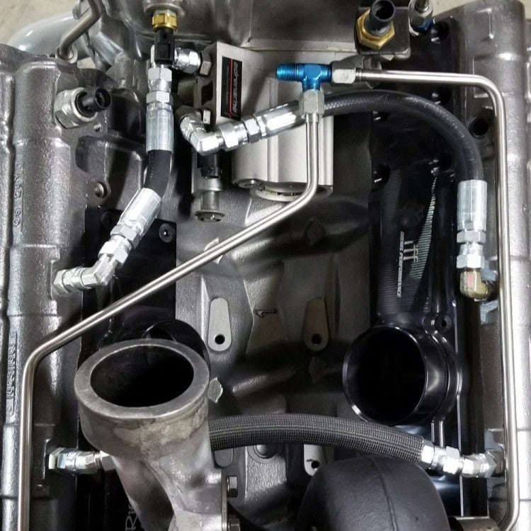 HF075 High Pressure Oil Pump (HPOP) Hoses Lines Fittings Set for 1994-1997 OBS Ford Powerstroke T...