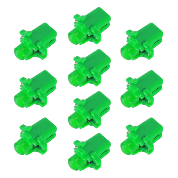 10 PCS B8.3 0.2W DC12V Wedge Instrument Panel COB LED Light Dashboard Gauge Cluster Indicator Lam...