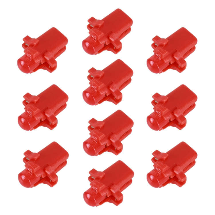 10 PCS B8.3 0.2W DC12V Wedge Instrument Panel COB LED Light Dashboard Gauge Cluster Indicator Lam...