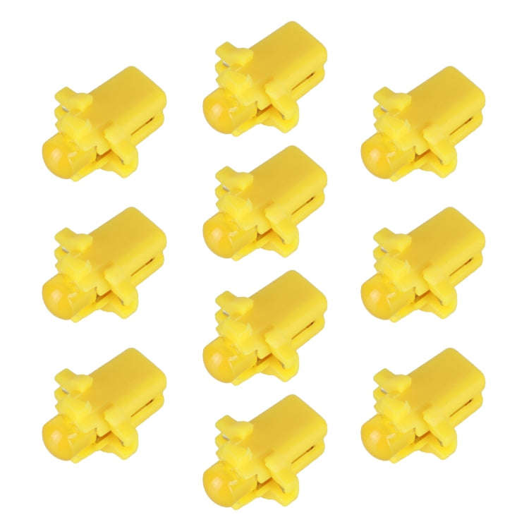 10 PCS B8.3 0.2W DC12V Wedge Instrument Panel COB LED Light Dashboard Gauge Cluster Indicator Lam...