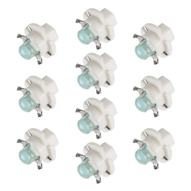 10 PCS B8.4 0.2W DC12V Wedge Instrument Panel COB LED Light Dashboard Gauge Cluster Indicator Lam...
