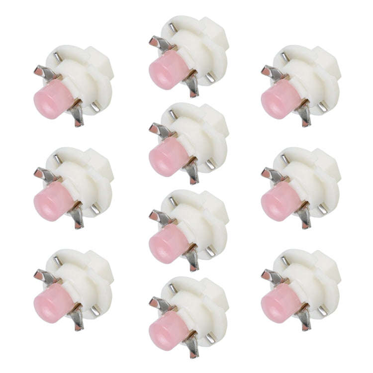 10 PCS B8.4 0.2W DC12V Wedge Instrument Panel COB LED Light Dashboard Gauge Cluster Indicator Lam...