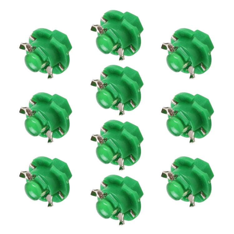 10 PCS B8.4 0.2W DC12V Wedge Instrument Panel COB LED Light Dashboard Gauge Cluster Indicator Lam...