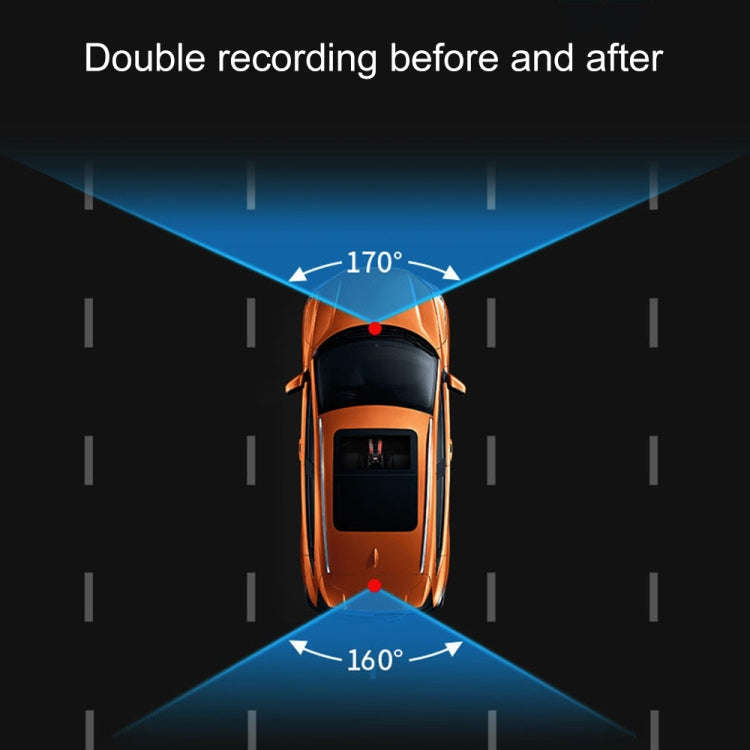 K880 Car 11 inch Widescreen 1080P 4G Center Console Driving Recorder Reversing Voice Control Andr...