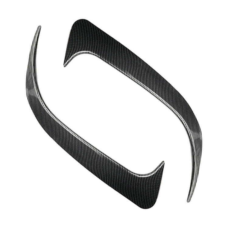 Car Rear Bumper Wind Knife Blade Decoration Sticker for Mercedes-Benz CLA200/220/250/260 (Carbon ...