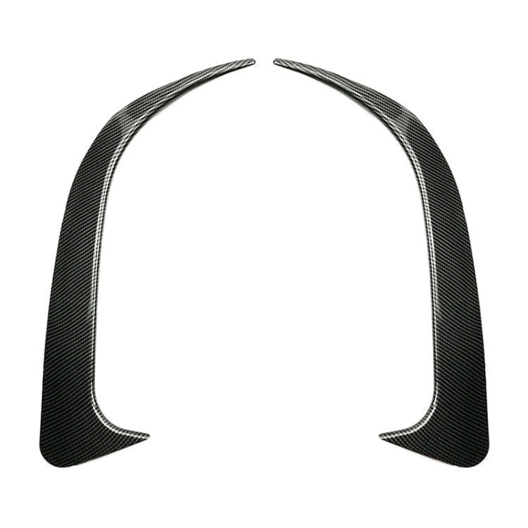 Car Rear Bumper Wind Knife Blade Decoration Sticker for Mercedes-Benz CLA200/220/250/260 (Carbon ...