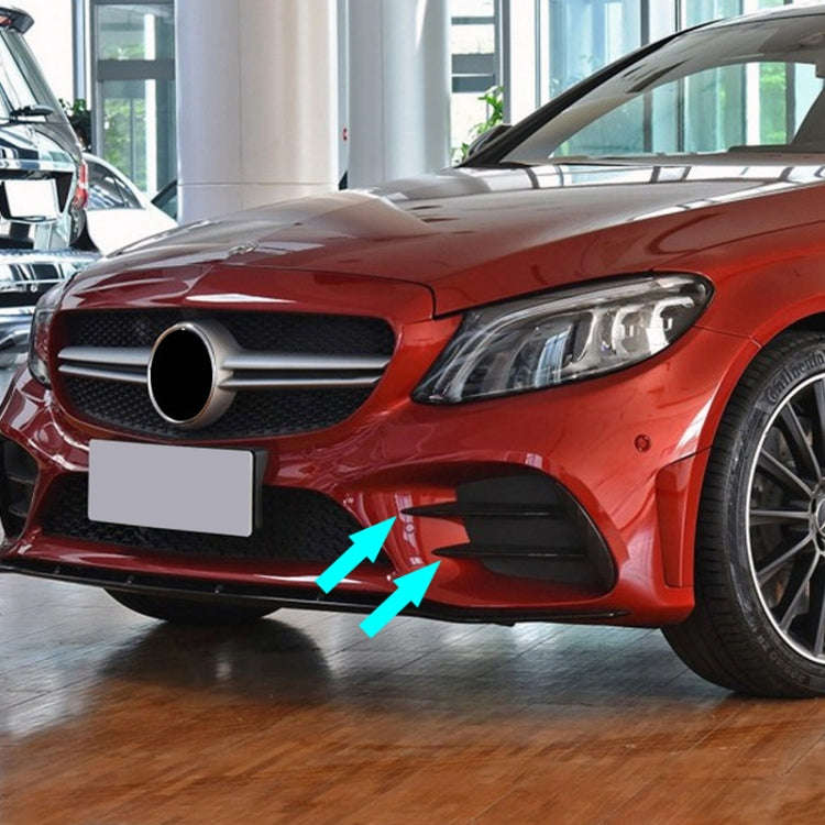 Car Air Inlet Grille Decoration Sticker Strip for Mercedes-Benz C Class C180L/C260L/C300L (Carbon...