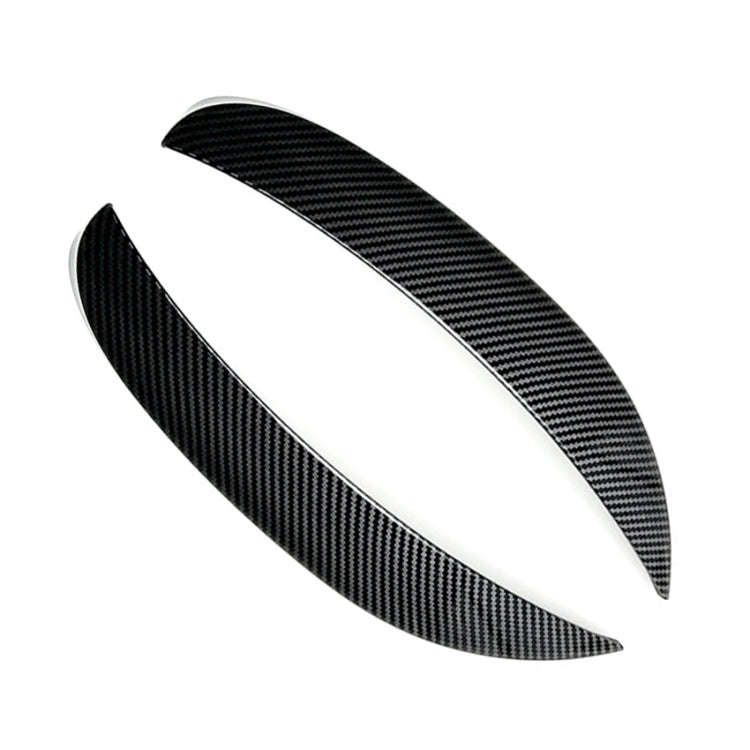 Car Front Wind Knife Decoration Sticker Strip for Mercedes-Benz C Class C180L/C260L/C300L (Carbon...