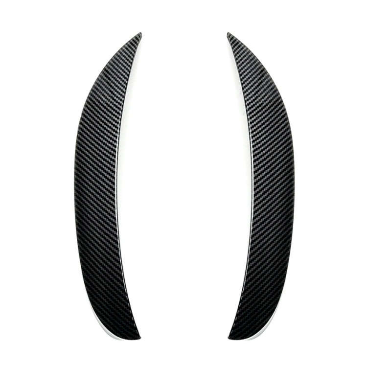 Car Front Wind Knife Decoration Sticker Strip for Mercedes-Benz C Class C180L/C260L/C300L (Carbon...