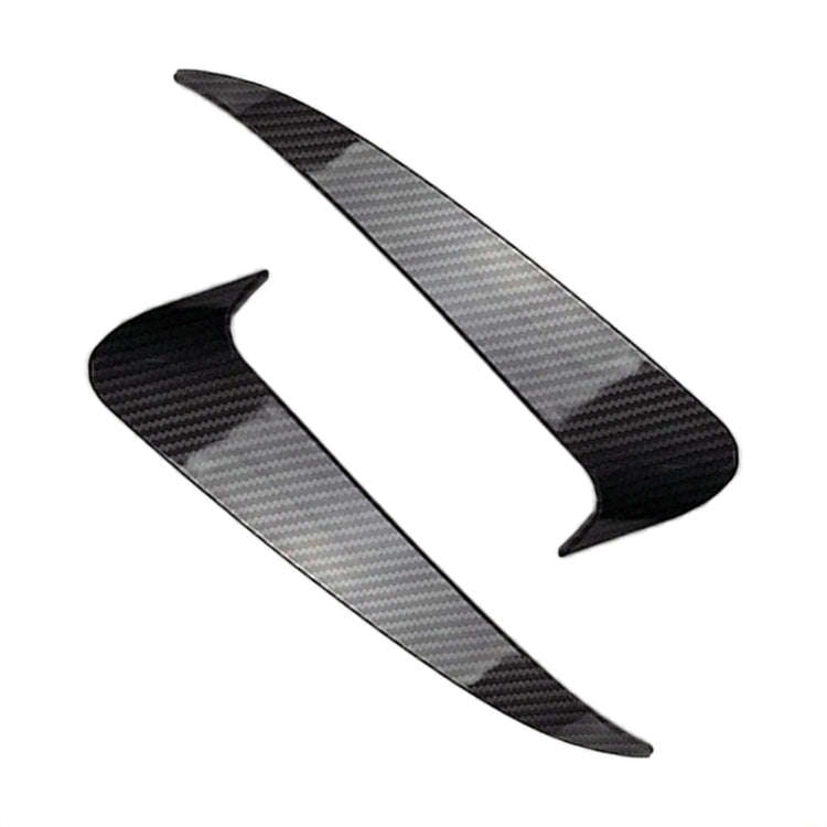 Car Rear Bumper Air Outlet Wind Knife Blade Decoration Sticker Strip for Mercedes-Benz C Class W2...