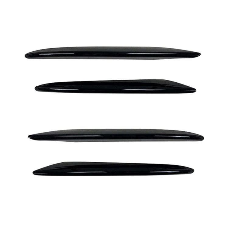 Car Front Bumper AMG Air Inlet Grille Decoration Sticker Strip for Mercedes-Benz E Class W213 201...