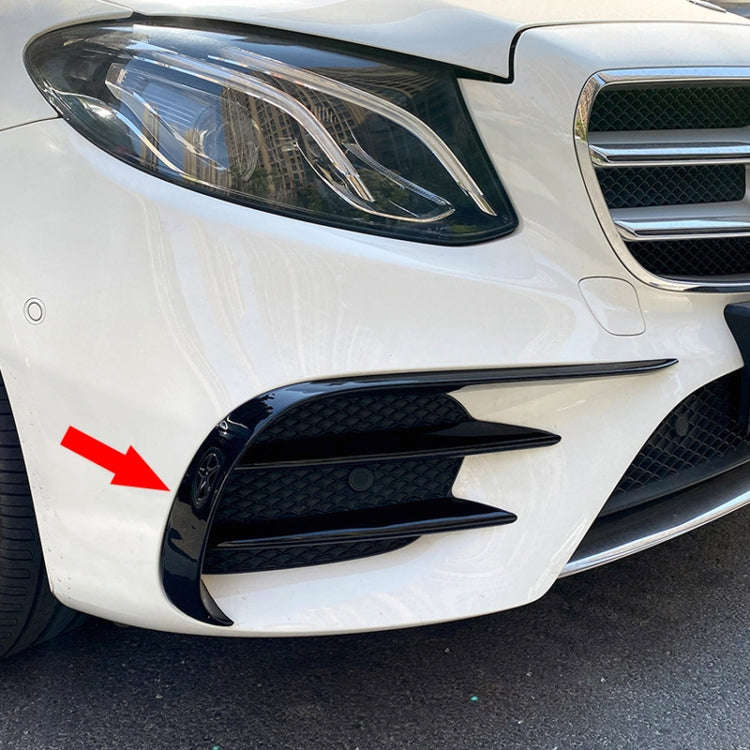 Car Front Wind Knife Decoration Sticker Strip for Mercedes-Benz E Class W213 2016-2020/E200/E260/...