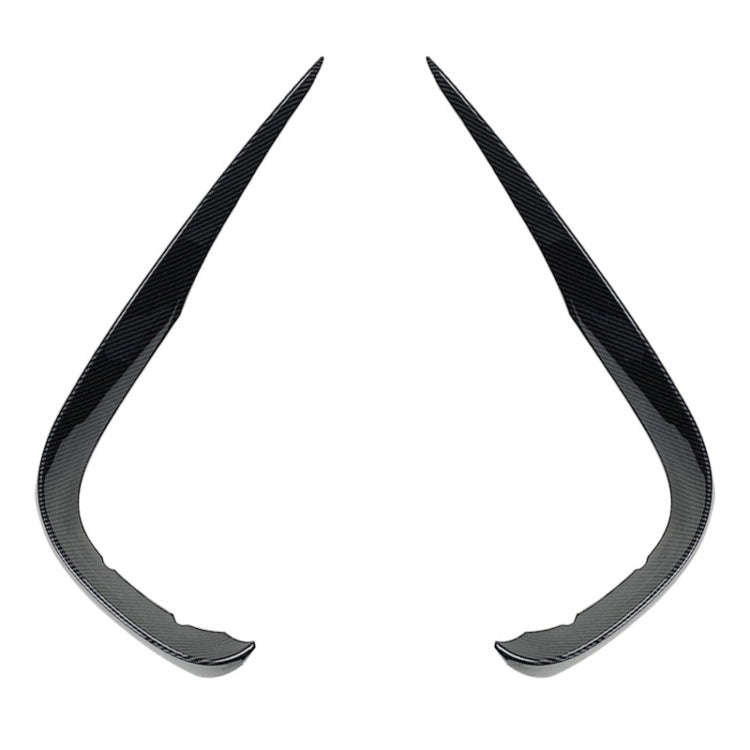 Car Front Wind Knife Decoration Sticker Strip for Mercedes-Benz E Class W213 2016-2020/E200/E260/...