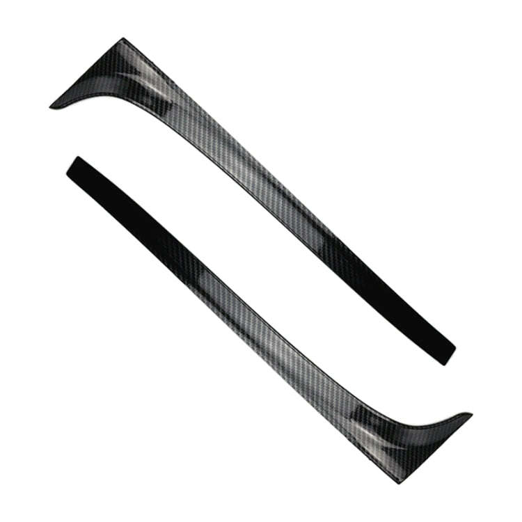 Car Modified Flank Tail Spoiler Strip for Volkswagen Golf 7 (Carbon Fiber Black)