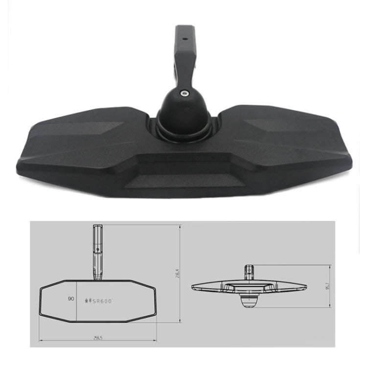 Universal 1.75 inch All Terrain Car Central Mirror Rearview Mirror For UTV/ATV
