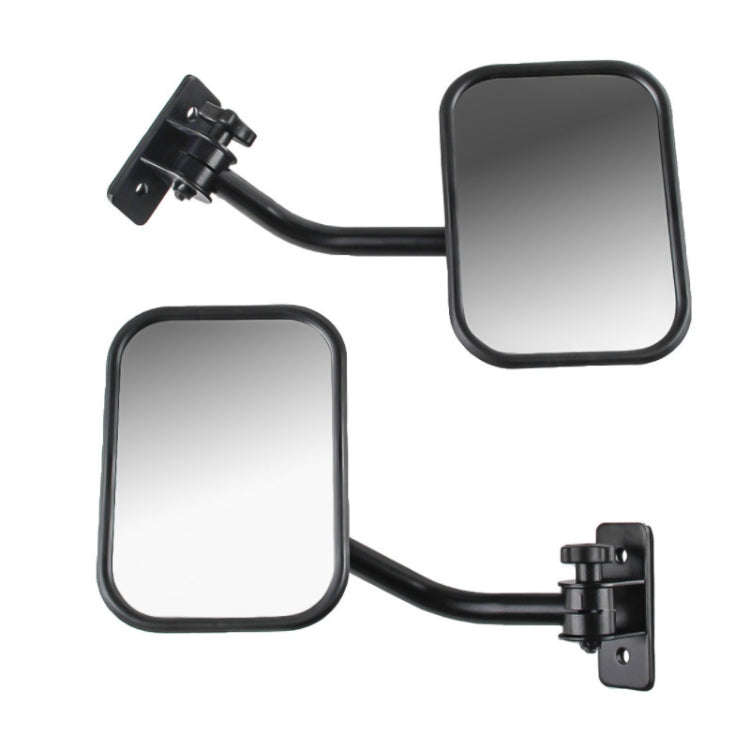 SF-JP-003 Pair  Car Side Door Rearview Mirror Adjustable Shape Angle Lens Blind Spot Exterior Mir...