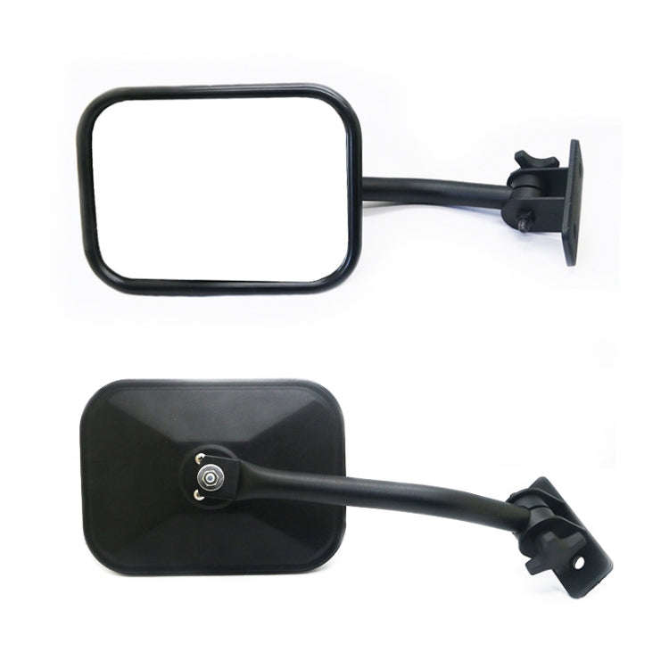 SF-JP-003 Pair  Car Side Door Rearview Mirror Adjustable Shape Angle Lens Blind Spot Exterior Mir...