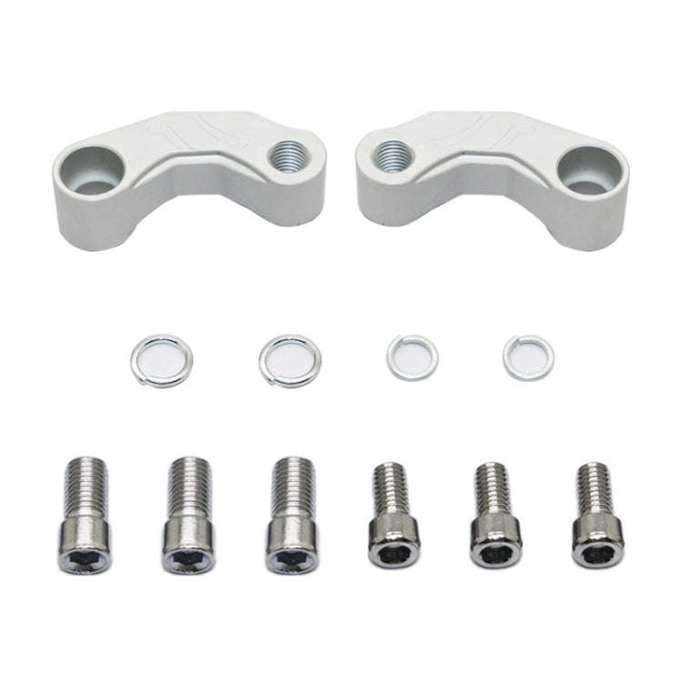 SF-YSZ-2 Mirror Code Motorcycle Modification Aluminum Alloy CNC Rearview Extension Bracket Set (S...