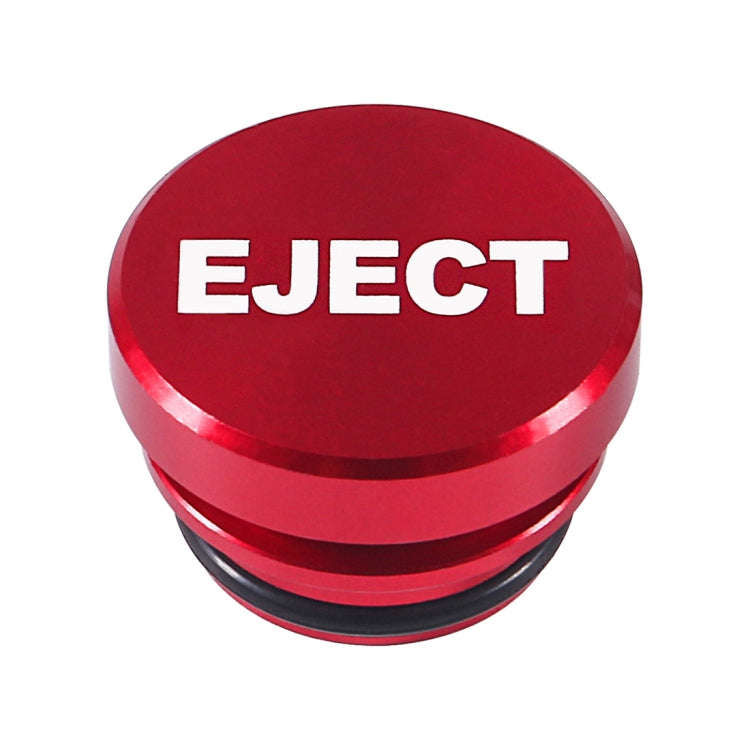 2 PCS Car / Motorcycle EJECT Letter Metal Cigarette Lighter Dust Cover (Red)