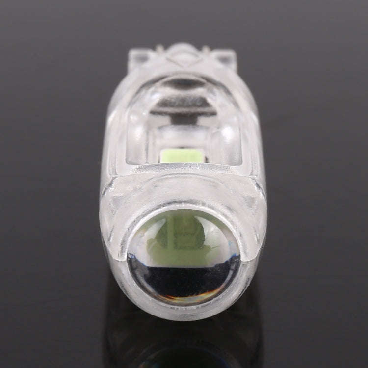 10 PCS T10 DC12V / 1W Car Clearance Light 5LEDs SMD-3030 Lamp Beads (Ice Blue Light)