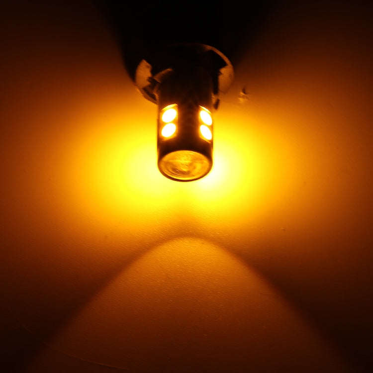4 PCS T10 DC12V / 2W Car Clearance Light 9LEDs SMD-3030 Lamp Beads (Yellow Light)