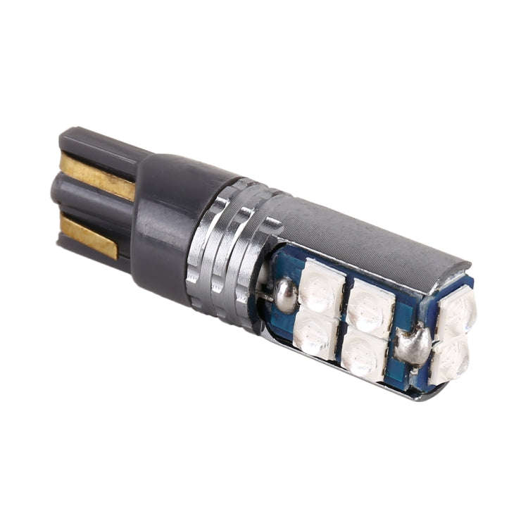 4 PCS T10 DC12V / 2W Car Clearance Light 10LEDs SMD-3030 Lamp Beads (Blue Light)