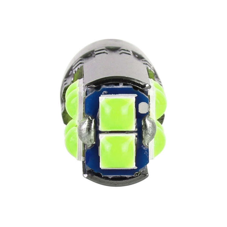 4 PCS T10 DC12V / 2W Car Clearance Light 10LEDs SMD-3030 Lamp Beads (Green Light)