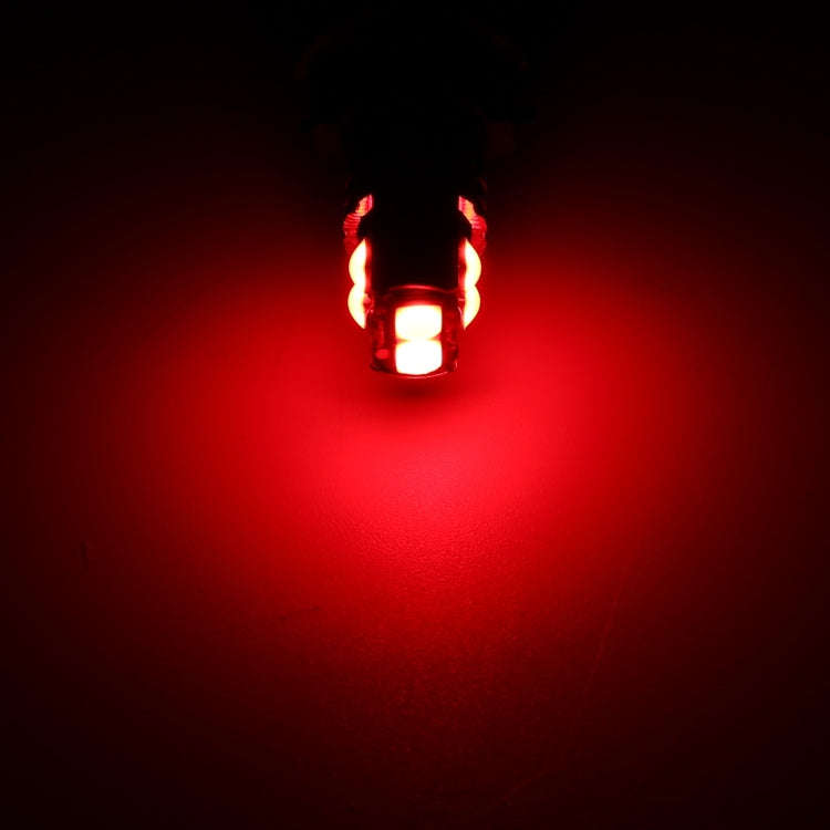 4 PCS T10 DC12V / 2W Car Clearance Light 10LEDs SMD-3030 Lamp Beads (Red Light)