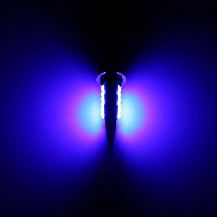 4 PCS T10 DC12V / 4W Car Clearance Light 12LEDs SMD-3030 Lamp Beads (Blue Light)
