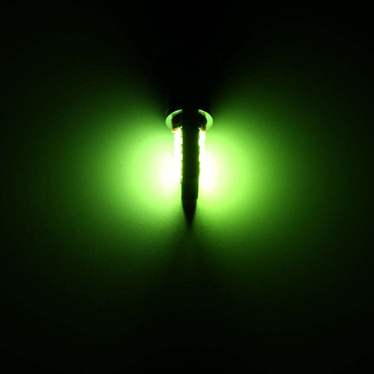 4 PCS T10 DC12V / 4W Car Clearance Light 12LEDs SMD-3030 Lamp Beads (Green Light)
