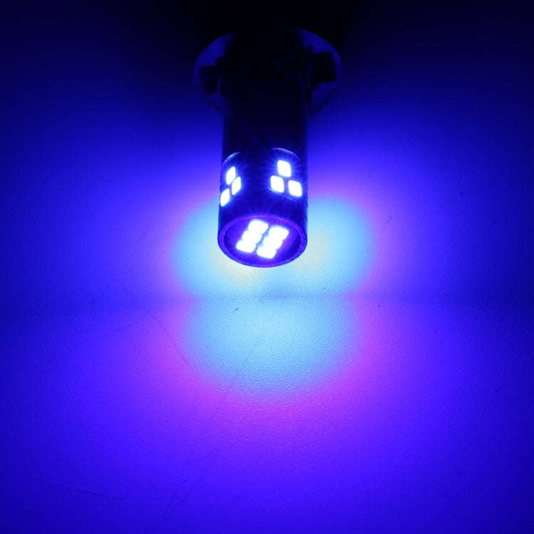 4 PCS T10 DC12V / 2.5W Car Clearance Light 18LEDs SMD-3020 Lamp Beads(Blue Light)
