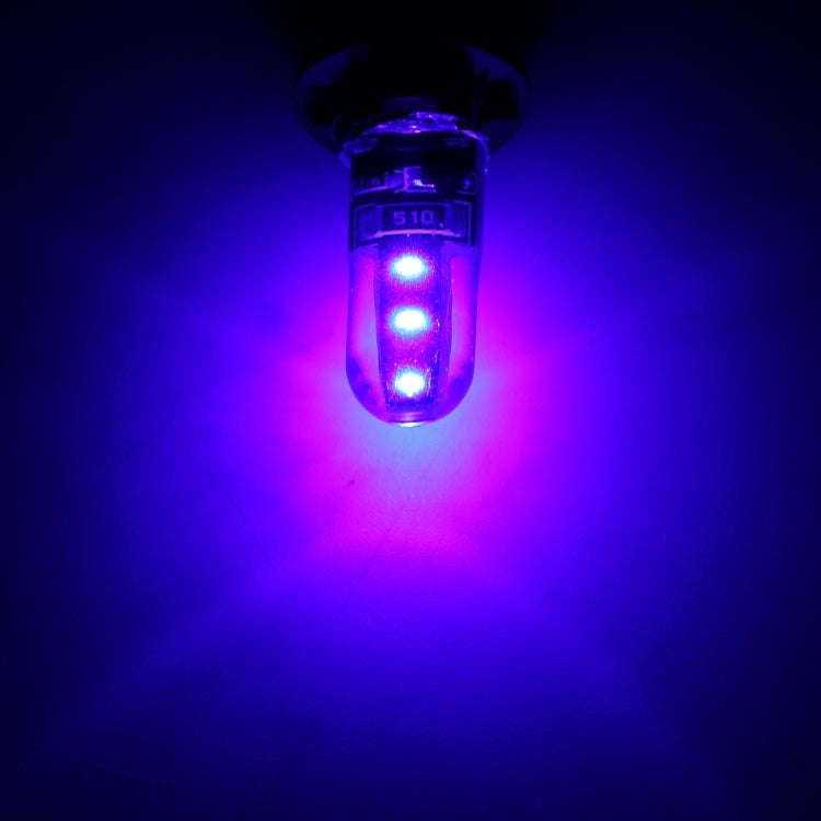 10 PCS T10 DC12V / 1W Car Clearance Light COB Lamp Beads (Blue Light)