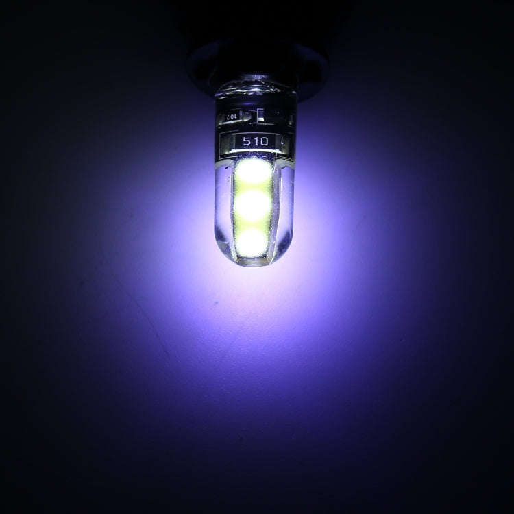 10 PCS T10 DC12V / 1W Car Clearance Light COB Lamp Beads (White Light)