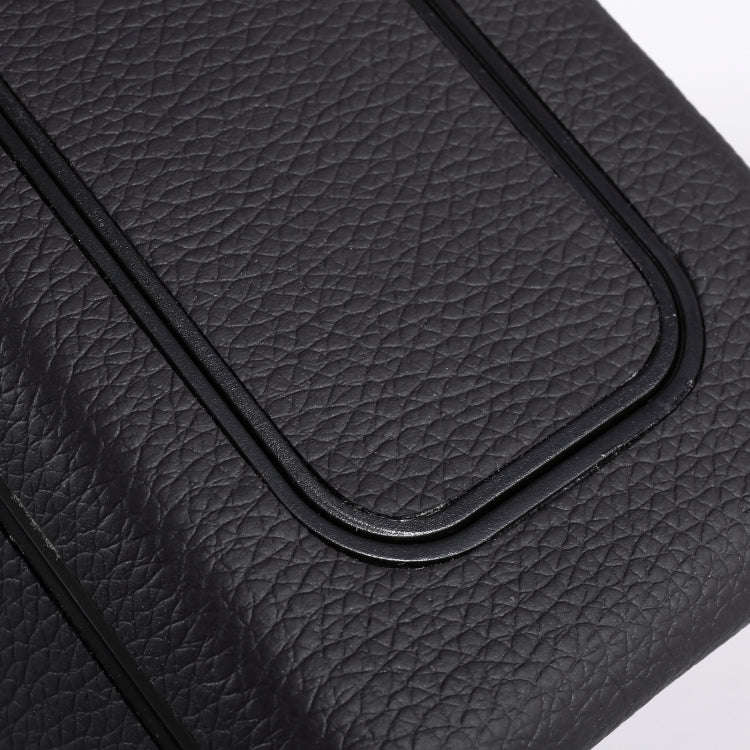 Car Plastic Trash Can Large Capacity Interior Accessories Box (Black)