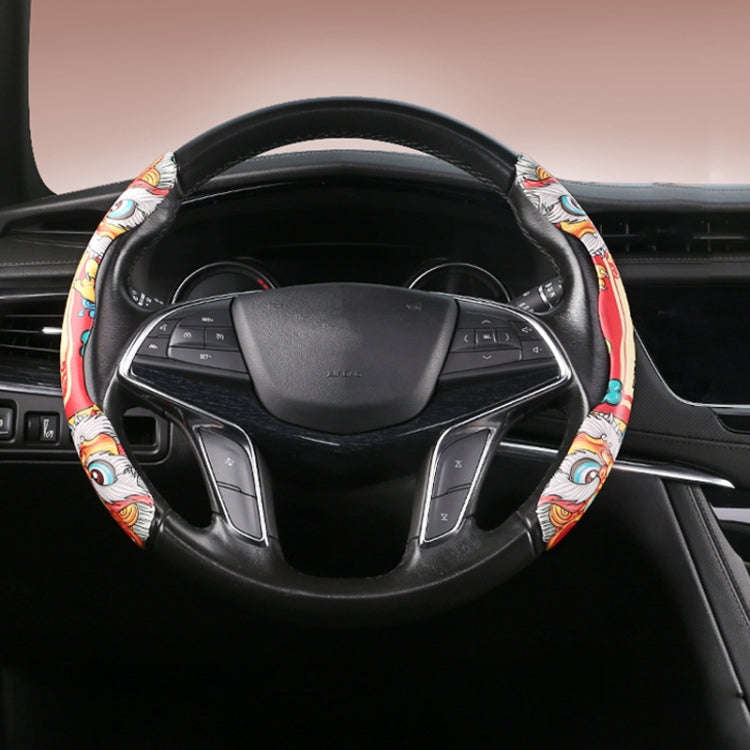 Car Universal China-Chic Relief Steering Wheel Cover (Lucky Strike)