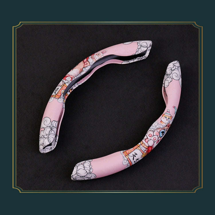 Car Universal China-Chic Relief Steering Wheel Cover (A Born Beauty)