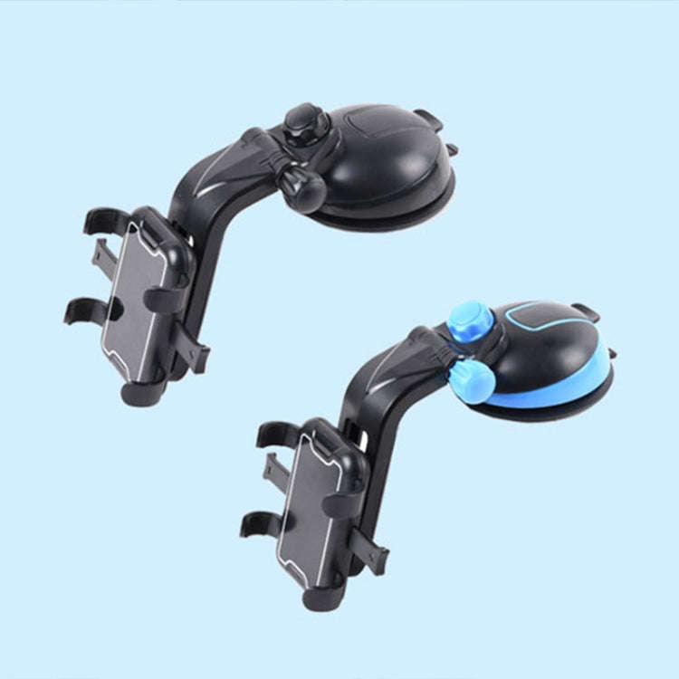 Universal Car Sucker Mobile Phone Holder (Black)