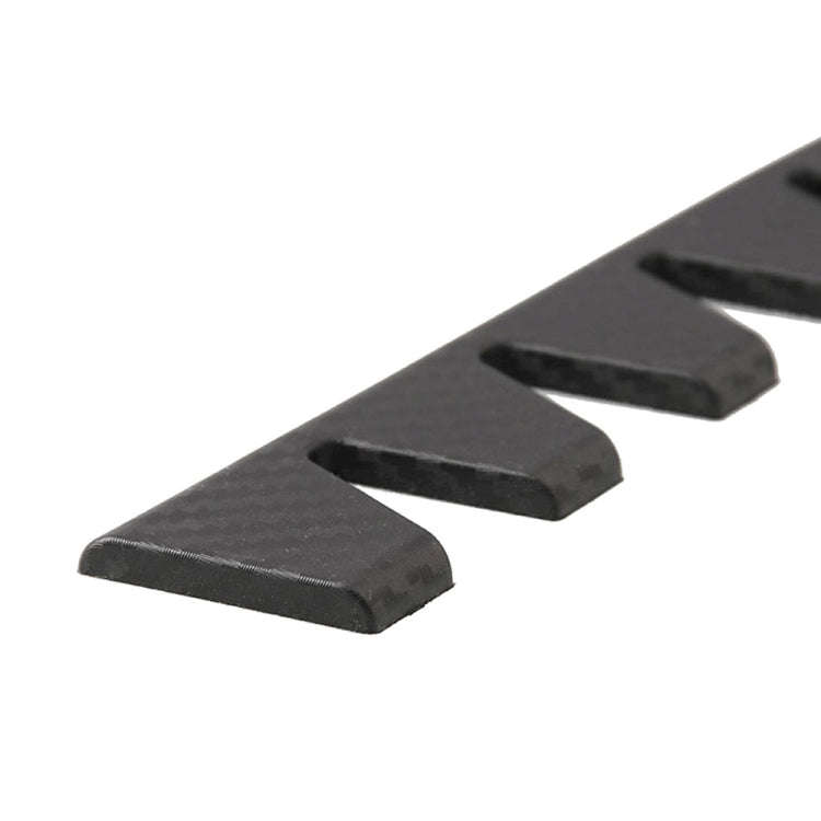 Car Modified Bumper Guard Kit Carbon Fiber Texture