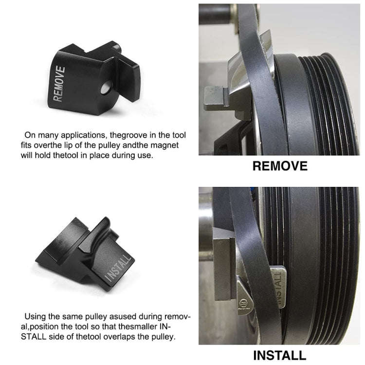 Car Modification Stretch Belt Installation Tool(Black)