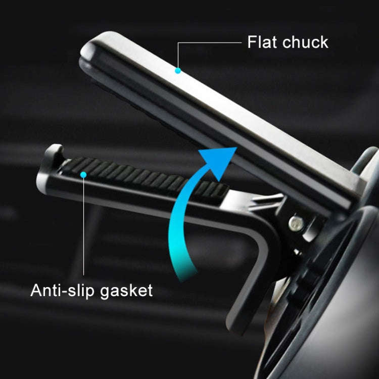 Car Dual-turbo Air Outlet Magnetic Mobile Phone Holder with Aromatherapy (Blue)