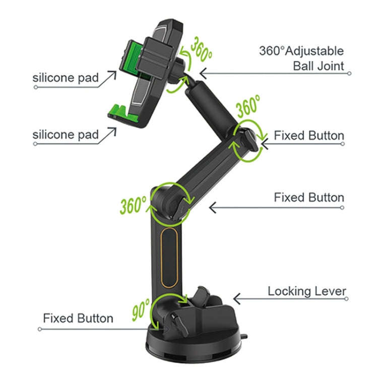 Truck Suction Cup Mobile Phone Holder