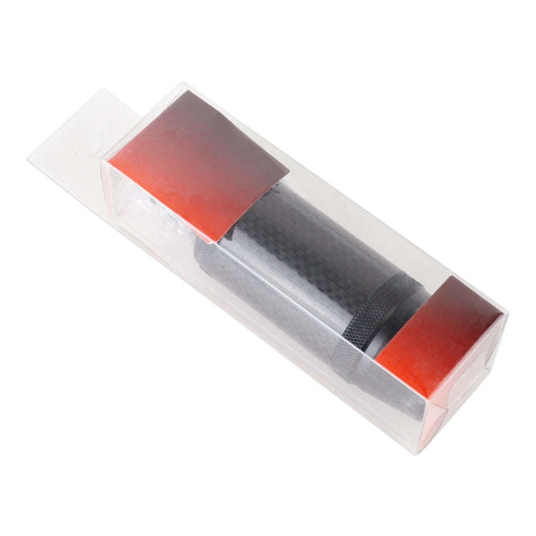 Universal Car Carbon Fiber Metal Gear Shift Knob (Silver)