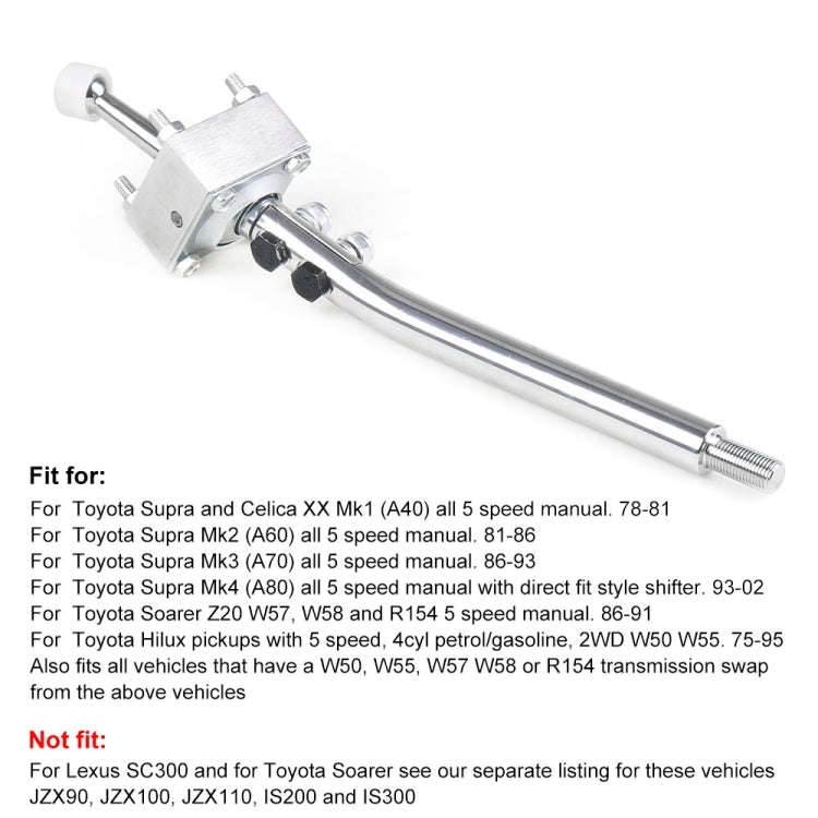 Car Modified Gear Lever for Toyota Supra / Celica 1978-2002