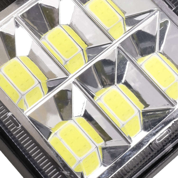 Car Square Work Light with 6 COB Lamp Beads
