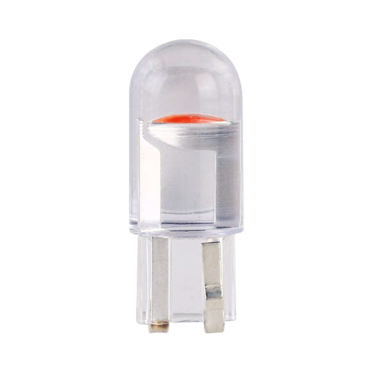 50 PCS T10 DC12V / 0.3W Car Clearance Light COB Lamp Beads(Red Light)
