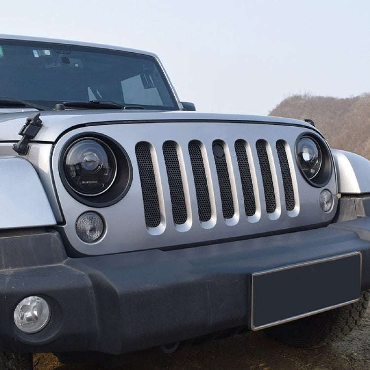 Car Headlight Lampshade for Jeep Wrangler JK 2007-2017, Paste Style