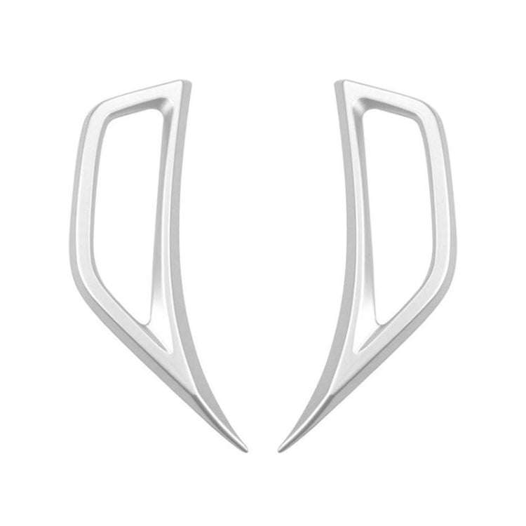 Car Fender Side Air Outlet Decorative Panel for Jeep Wrangler JL 2018-2020 (Mirror)