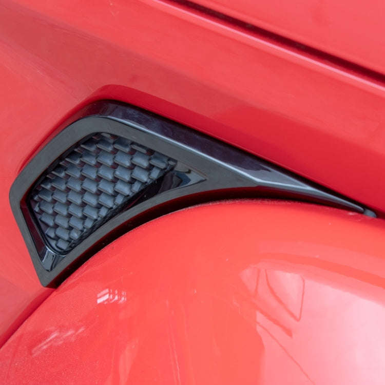 Car Fender Side Air Outlet Decorative Panel for Jeep Wrangler JL 2018-2020 (Mirror)